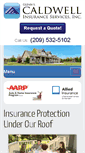 Mobile Screenshot of caldwell-insurance.com